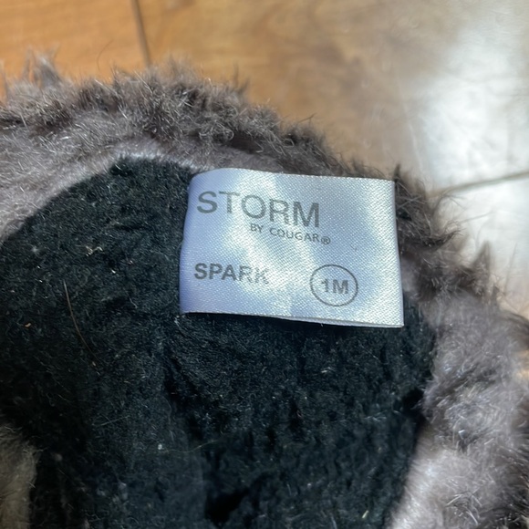 Storm by Cougar Kids' Black Winter Boots - Size 1 - Picture 7 of 7